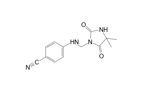 3-[(p-cyanoanilino)methyl]-5,5-dimethylhydantoin