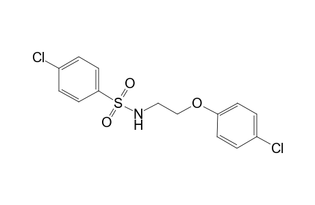 4-Chloro-N-[2-(4-chloro-phenoxy)-ethyl]-benzenesulfonamide