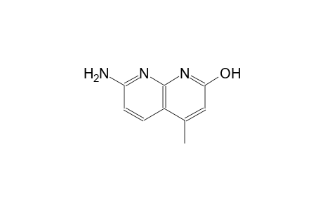 1,8-naphthyridin-2-ol, 7-amino-4-methyl-