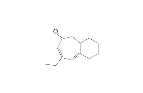 8-Ethyl-3,4,4a,5-tetrahydro-1H-benzo[7]annulen-6(2H)-one