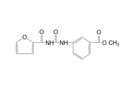 m-[3-(2-furoyl)urrido]benzoic acid, methyl ester