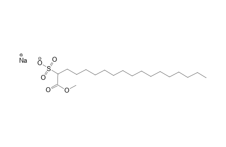 2-sulfooctadecanoic acid, 1-methyl ester, sodium salt