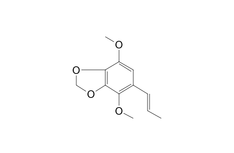 4,7-Dimethoxy-5-[prop-1-en-1-yl]-2H-1,3-benzodioxole