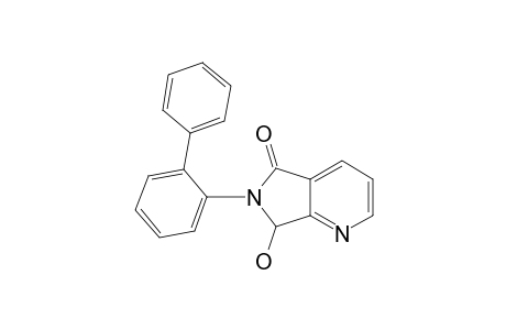 5H-Pyrrolo[3,4-b]pyridin-5-one, 6-[1,1'-biphenyl]-2-yl-6,7-dihydro-7-hydroxy-