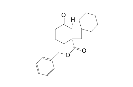 Benzyl-(1S,6S)-5-oxospiro[bicyclo[4.2.0]octane-7,1'-cyclohexane]-1-carboxylate