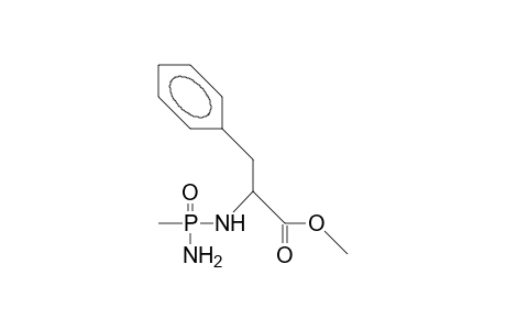 N-(Amino-methyl-phosphinyl)-L-phenylalanine methyl ester