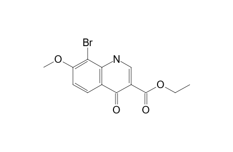 8-Bromo-4-keto-7-methoxy-1H-quinoline-3-carboxylic acid ethyl ester