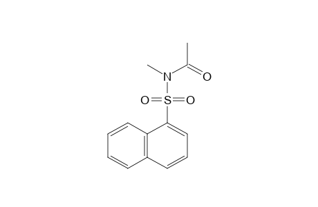 N-methyl-N-(1-naphthylsulfonyl)acetamide