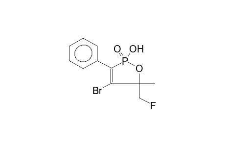 2-HYDROXY-2-OXO-3-PHENYL-4-BROMO-5-METHYL-5-FLUOROMETHYL-1,2-OXAPHOSPHOL-3-ENE