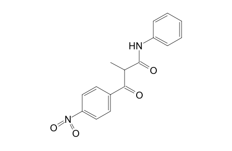 2-(p-nitrobenzoyl)propionanilide