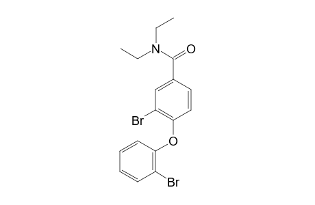 3-Bromo-4-(2-bromophenoxy)-N,N-diethylbenzamide