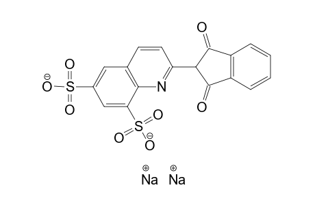Disodium 2-(1,3-dioxo-2,3-dihydro-1H-inden-2-yl)quinoline-6,8-disulfonate