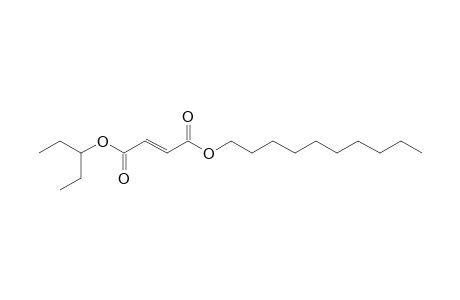 Fumaric acid, decyl 3-pentyl ester