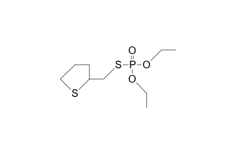 O,O-Diethyl-S-(2-thiolanylmethyl)-thiophosphoric acid