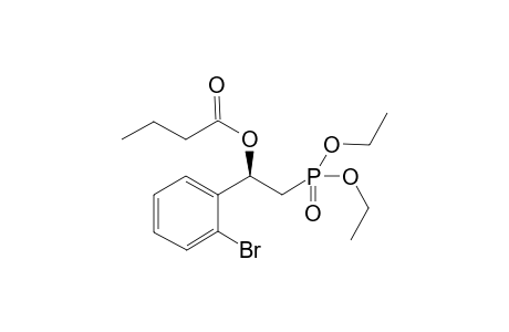 Diethyl-(R)-2-butryloxy-2-(2-bromophenyl)-ethanephosphonate