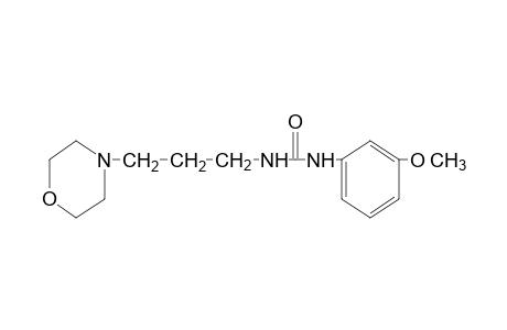 1-(m-methoxyphenyl)-3-(3-morpholinopropyl)urea