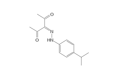 2,3,4-pentanetrione, 3-[(p-cumenyl)hydrazone]