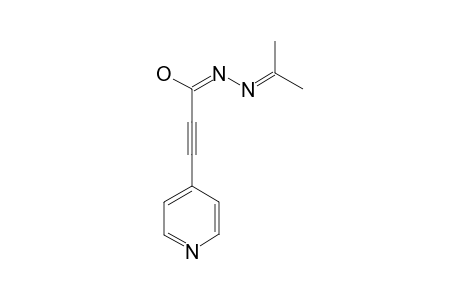 4-PYRIDYL-PROPYNYL-DIMETHYL-HYDRAZONE;(STEREOISOMER-1)