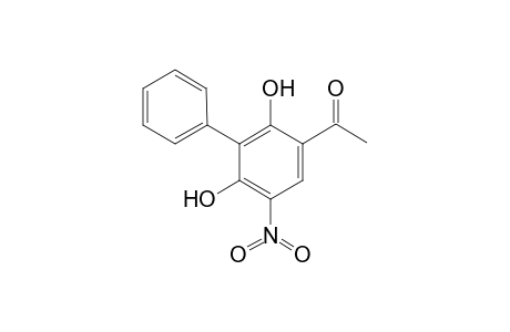 3-Phenyl-5-nitro-2,4-dihydroxyacetophenone