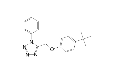 1H-tetrazole, 5-[[4-(1,1-dimethylethyl)phenoxy]methyl]-1-phenyl-