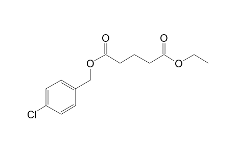 Glutaric acid, 4-chlorobenzyl ethyl ester