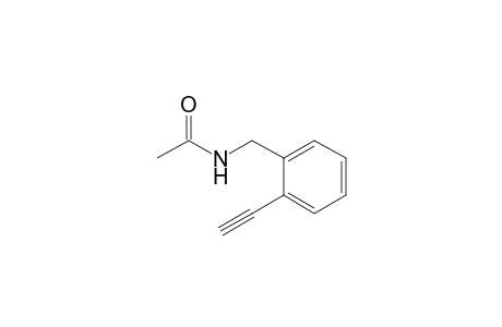 N-[(2-Ethynyl)benzyl]acetamide