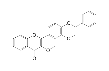 2-(4-Benzyloxy-3-methoxyphenyl)-3-methoxy-4H-chromen-4-one