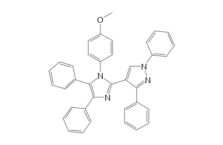 4-(1-(4-Methoxyphenyl)-4,5-diphenyl-1H-imidazol-2-yl)-1,3-diphenyl-1H-pyrazole