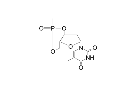 DEOXYTHYMIDINE-3',5'-METHYLCYCLOPHOSPHONATE (DIASTEREOMER MIXTURE)