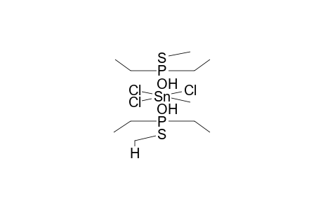 BIS(S-METHYLDIETHYLTHIOPHOSPHINATE)-TIN METHYL(TRICHLORIDE) COMPLEX