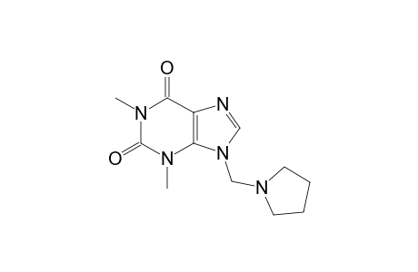 7-[(1-pyrrolidinyl)methyl]theophylline