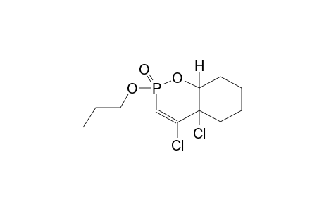 4,5-DICHLORO-2-PROPOXY-2-OXO-1-OXA-2-PHOSPHABICYCLO[4.4.1]DEC-3-ENE