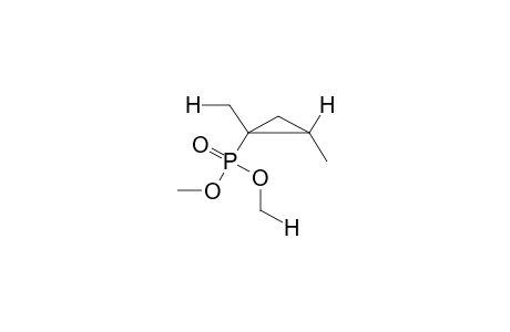 TRANS-1,2-DIMETHYL-1-DIMETHOXYPHOSPHINYLCYCLOPROPANE
