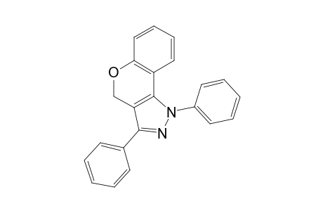 1,4-dihydro-1,3-diphenyl[1]benzopyrano[4-3-c]pyrazole