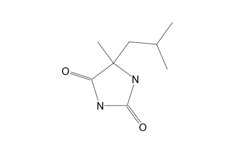 5-isobutyl-5-methylhydantoin