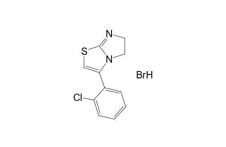 3-(o-chlorophenyl)-5,6-dihydroimidazo[2,1-b]thiazole, monohydrobromide