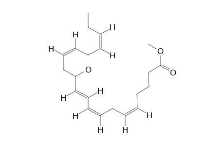 (+)-(12R*,5Z,8Z,10E,14Z,17Z)-METHYL-12-HYDROXY-5,8,10,14,17-ICOSAPENTAENOATE