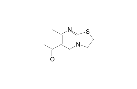 1-(7-methyl-3,5-dihydro-2H-[1,3]thiazolo[3,2-a]pyrimidin-6-yl)ethanone