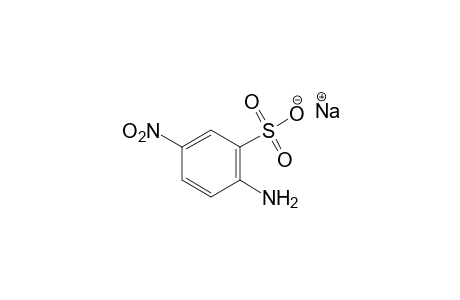 2-amino-5-nitrobenzenesulfonic acid, sodium salt