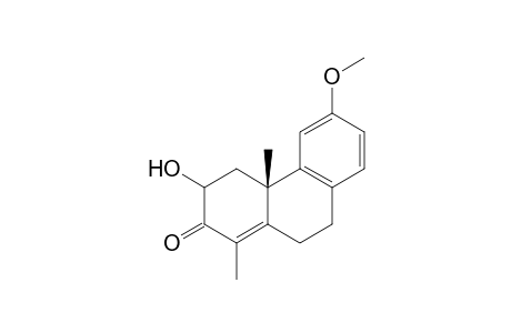 2-Hydroxy-12-methoxy-19-norpodocarpa-4,8,11,13-tetraen-3-one