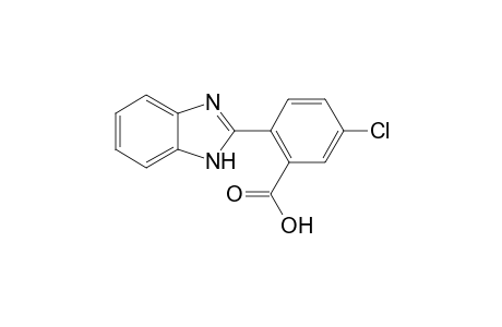 2-(1H-Benzimidazol-2-yl)-5-chloro-benzoic Acid