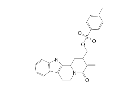 17,18-Dinorcorynan-21-one, 19,20-didehydro-16-[[(4-methylphenyl)sulfonyl]oxy]-, (3.beta.)-(.+-.)-