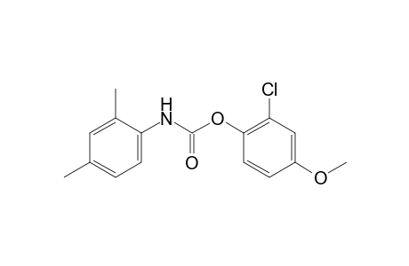 2,4-Dimethylcarbanilic acid, 2-chloro-4-methoxyphenyl ester