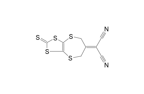 2-(2-thioxo-5H-[1,3]dithiolo[4,5-b][1,4]dithiepin-6(7H)-ylidene)malononitrile