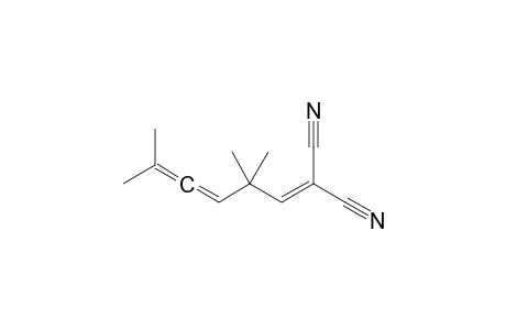 1,1-Dicyano-3,3,6-trimethyl-1,4,5-heptatriene