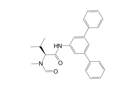 (S) N-Methyl-N-[4-[N'-((3,5-diphenyl)phenyl)carbamyl]isopropyl]formamide