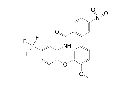 6'-(o-METHOXYPHENOXY)-4-NITRO-alpha,alpha,alpha-TRIFLUORO-m-BENZOTOLUIDIDE