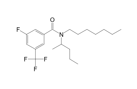 Benzamide, 3-fluoro-5-trifluoromethyl-N-(2-pentyl)-N-heptyl-