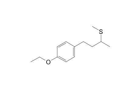 2-methylthio-4-ethoxyphenylbutane