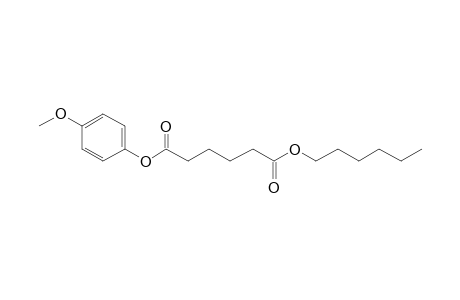 Adipic acid, hexyl 4-methoxyphenyl ester